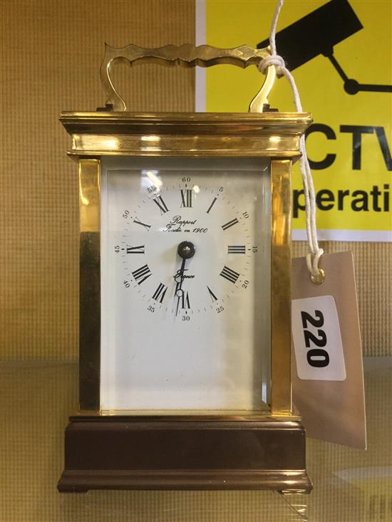 Rapport carriage clock